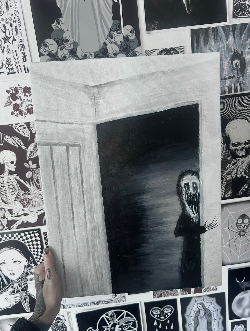 Original painting ‘HOUSE PERIPHERALS’ ￼