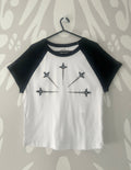 Upcycled baby tee ONE SIZE