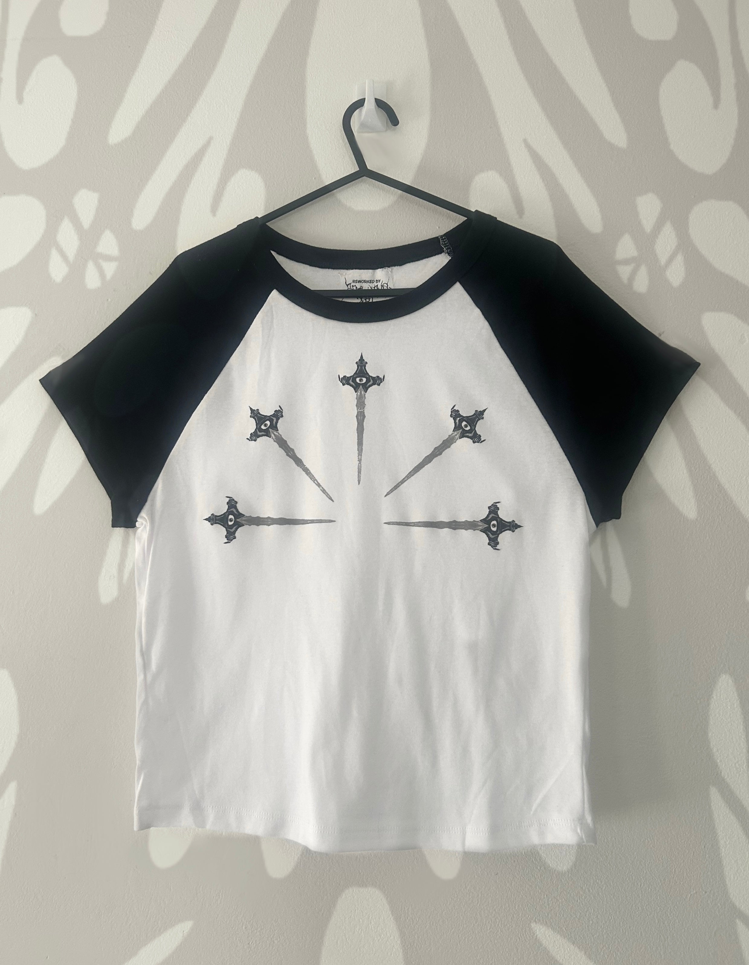 Upcycled baby tee ONE SIZE