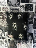 Large tall Ghostface lace cushion