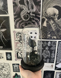Hollow knight Quirrel glass dome figure display