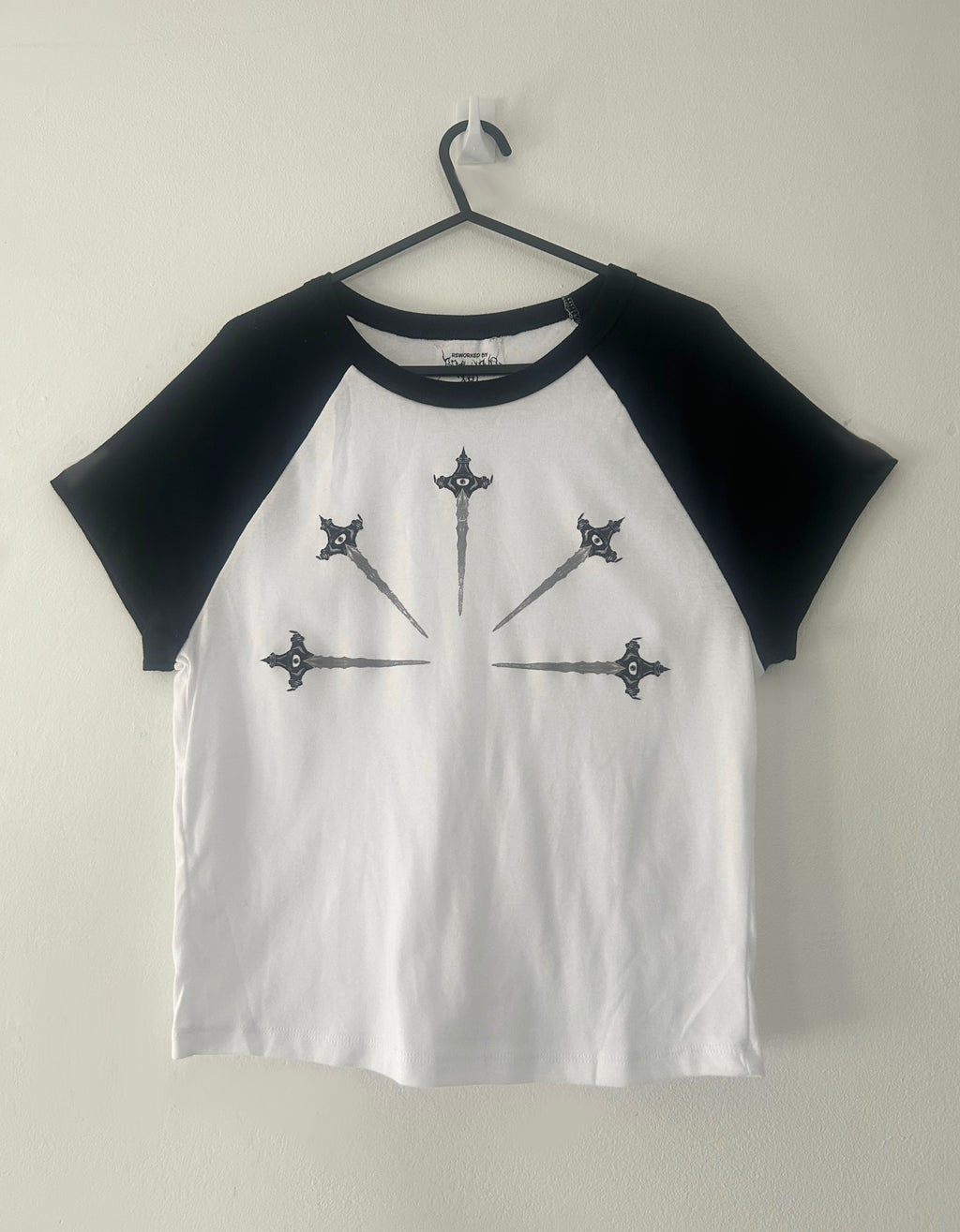 Upcycled baby tee ONE SIZE