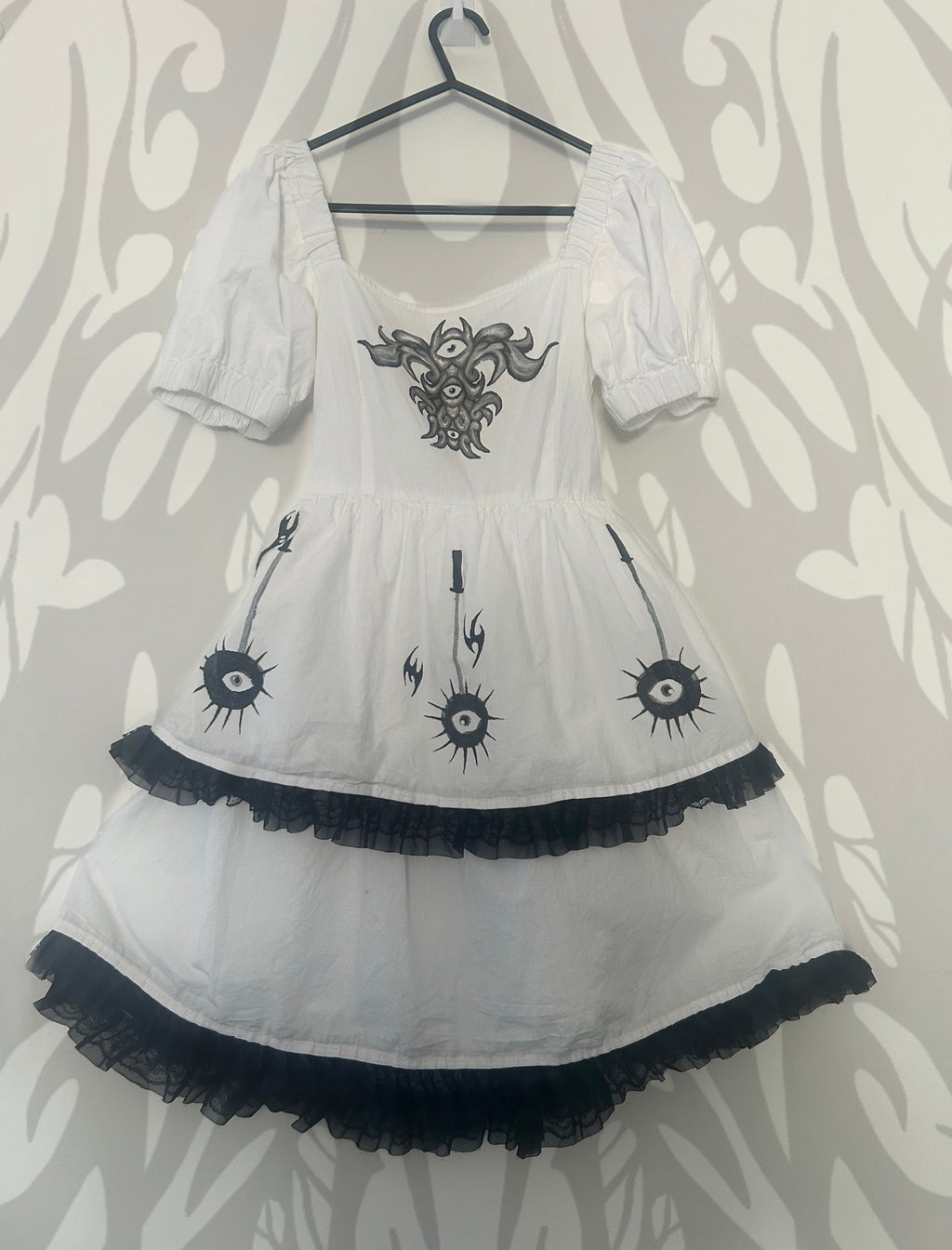 SAMPLE / SECONDS reworked lace dress size S