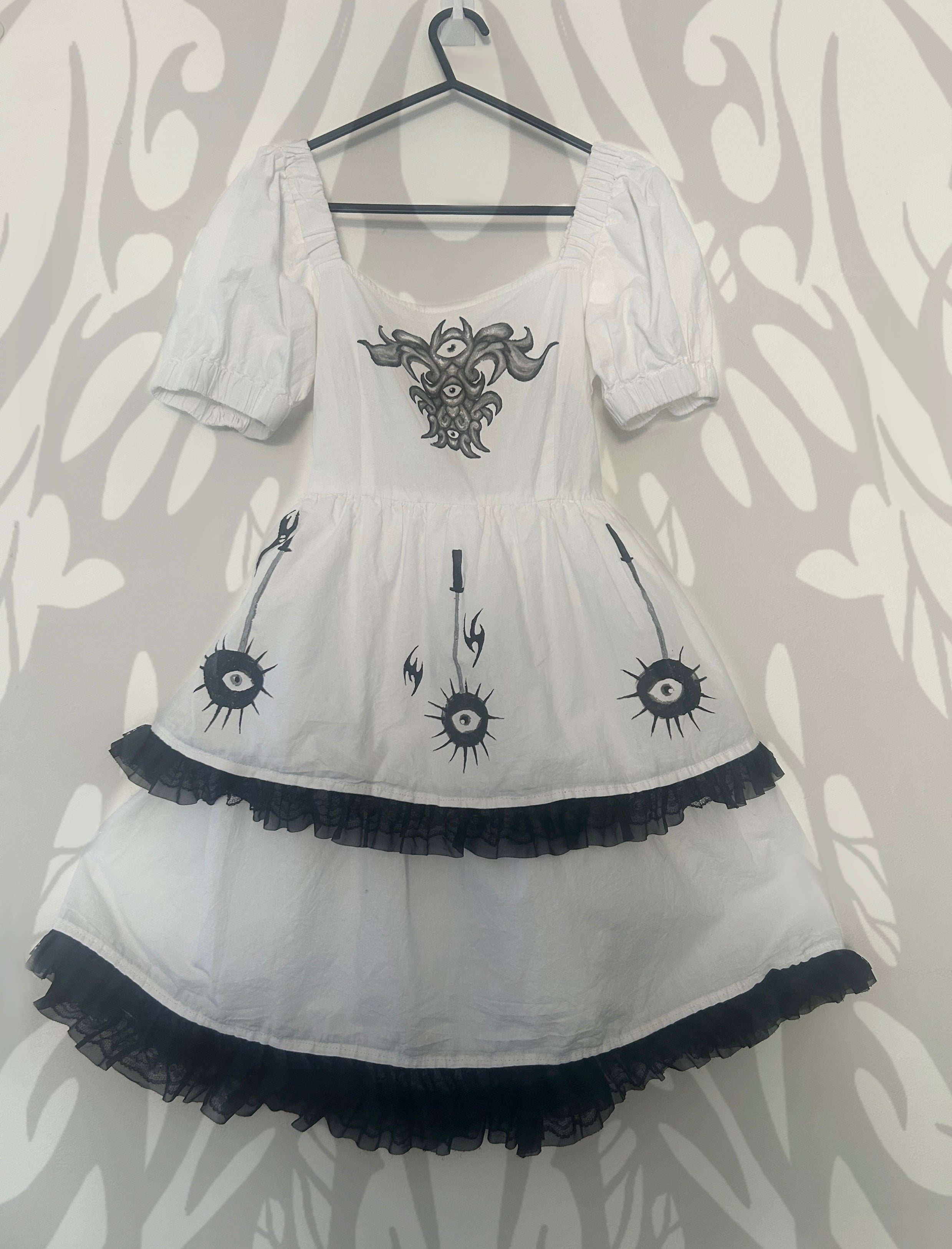 SAMPLE / SECONDS reworked lace dress size S