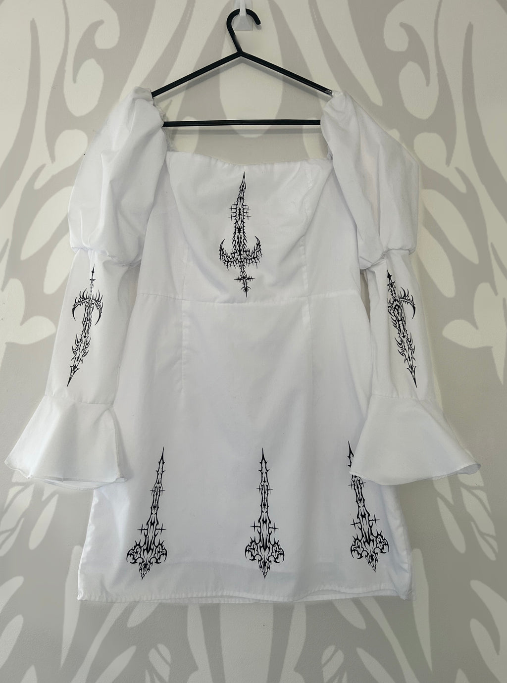 Upcycled elegant dress size S
