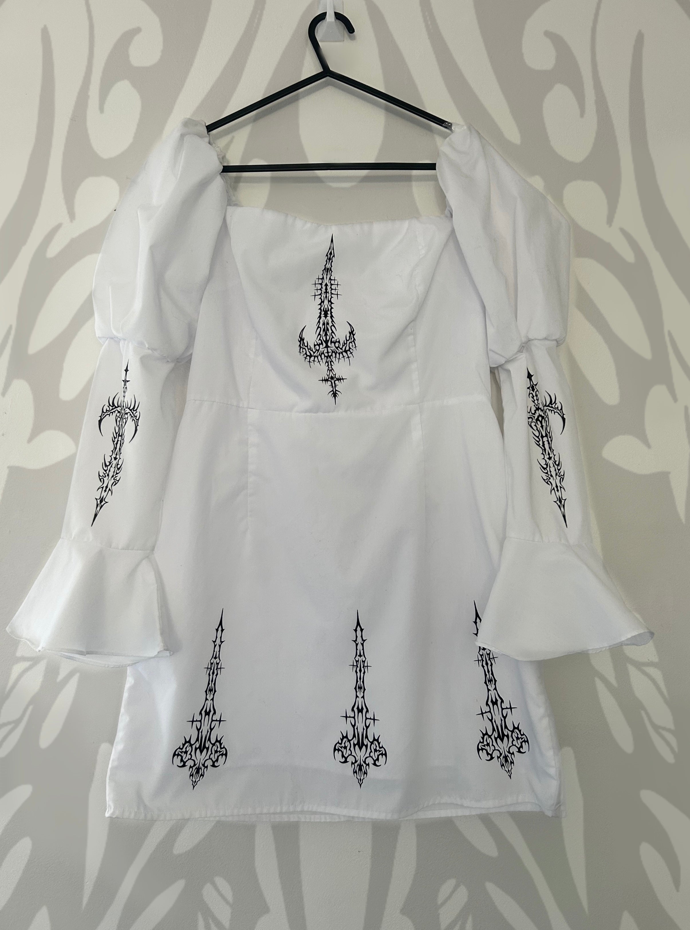 Upcycled elegant dress size S