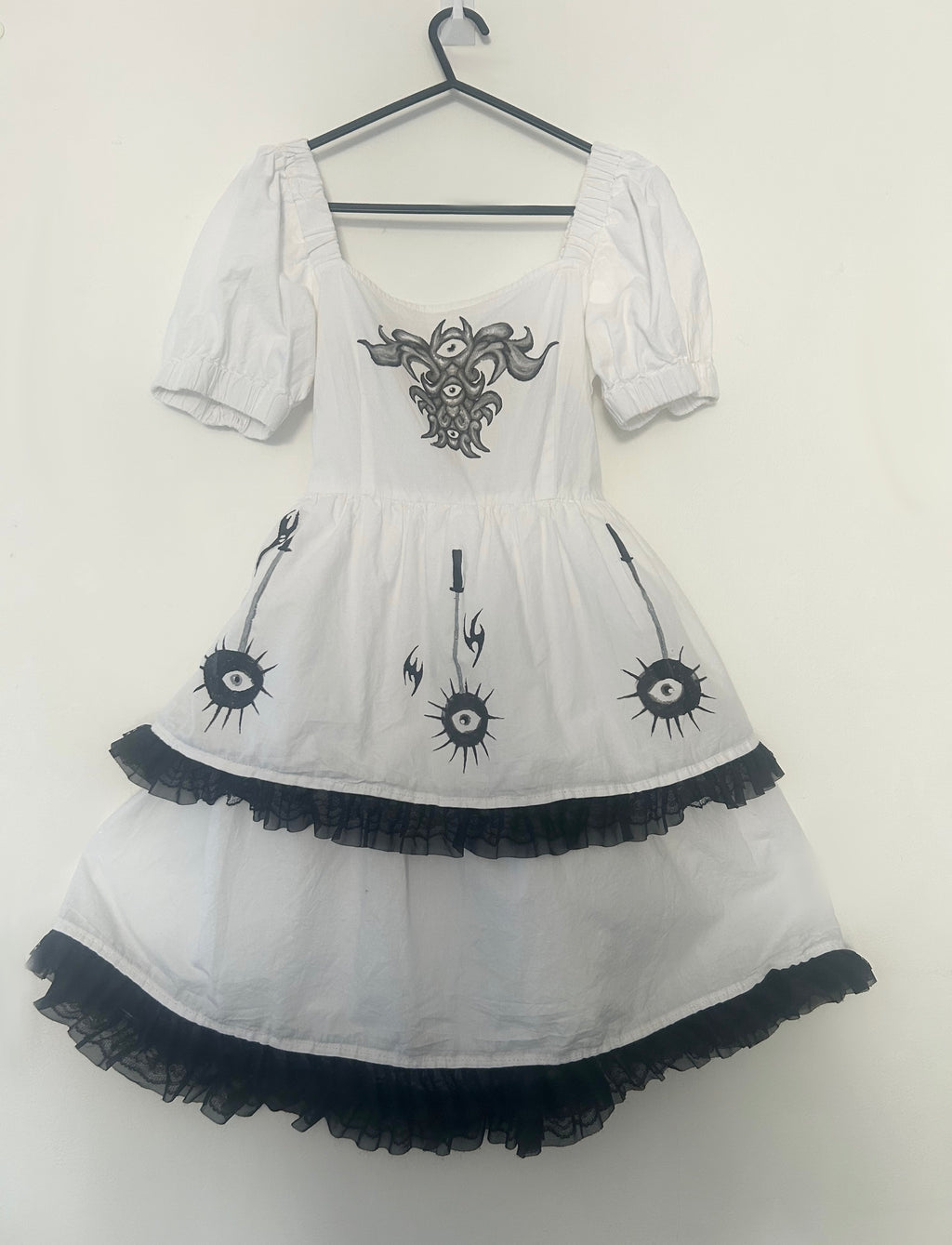 SAMPLE / SECONDS reworked lace dress size S