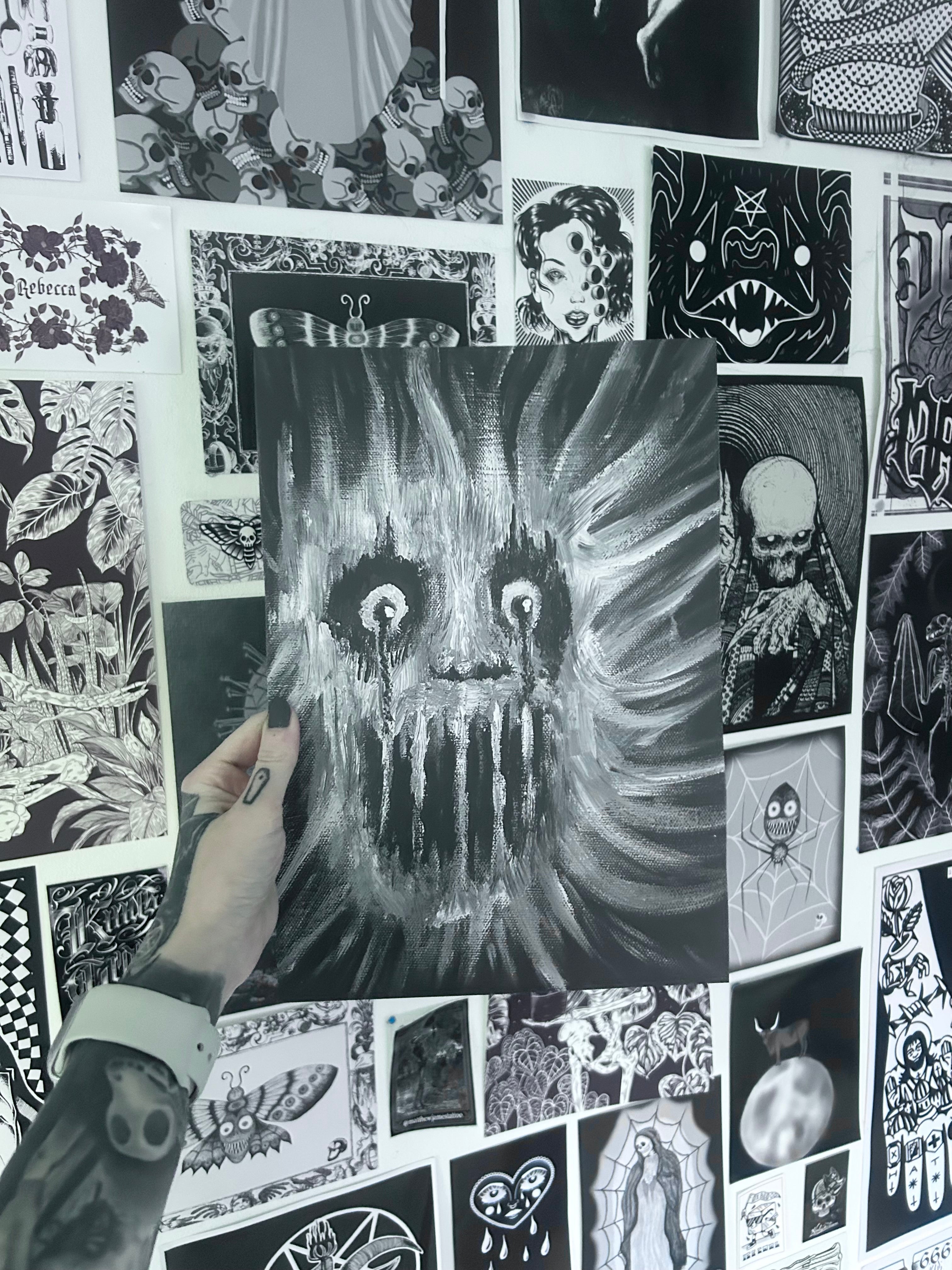 Art print ‘STOP LOOKING’