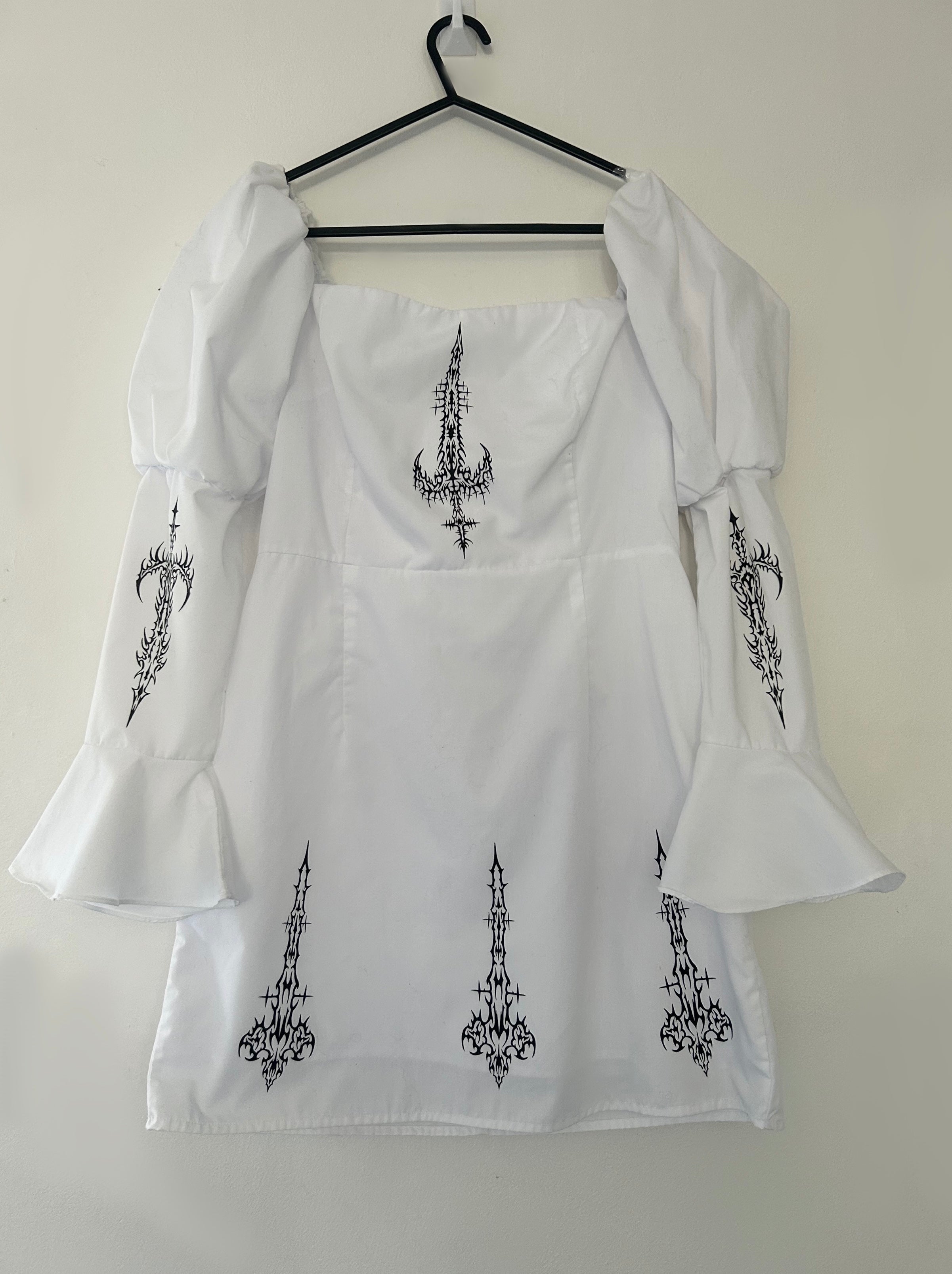 Upcycled elegant dress size S